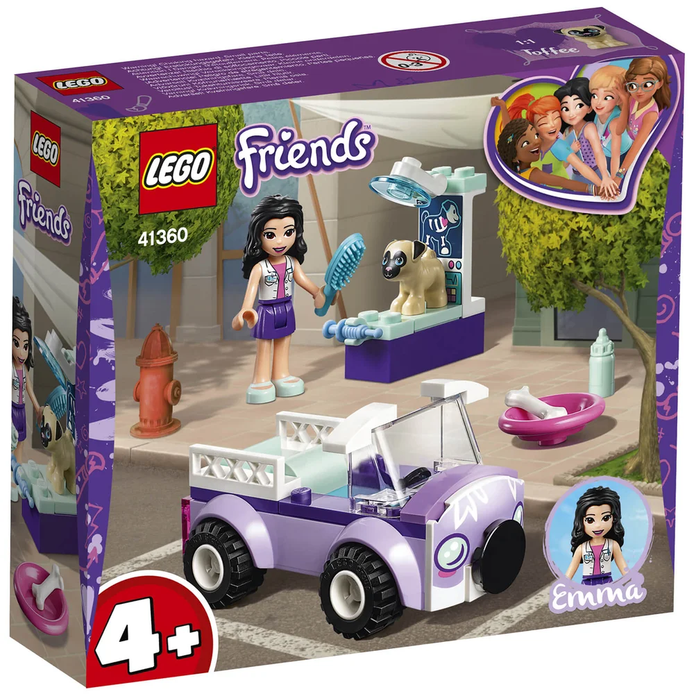 LEGO Friends: Emma's Mobile Vet Clinic Playset (41360) Afbeelding 1