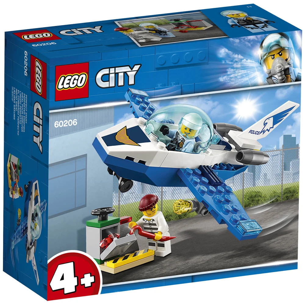 LEGO City Politie: Sky Politie jet patrol (60206) Afbeelding 1