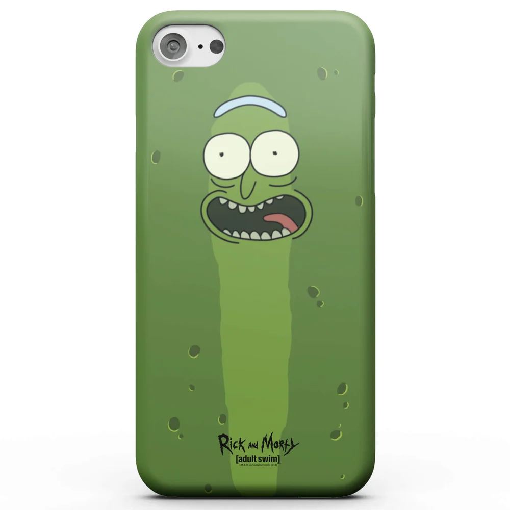 Rick and Morty Pickle Rick Telefoonhoesje (Samsung en iPhone) - iPhone 5/5s - Snap case - mat Afbeelding 1