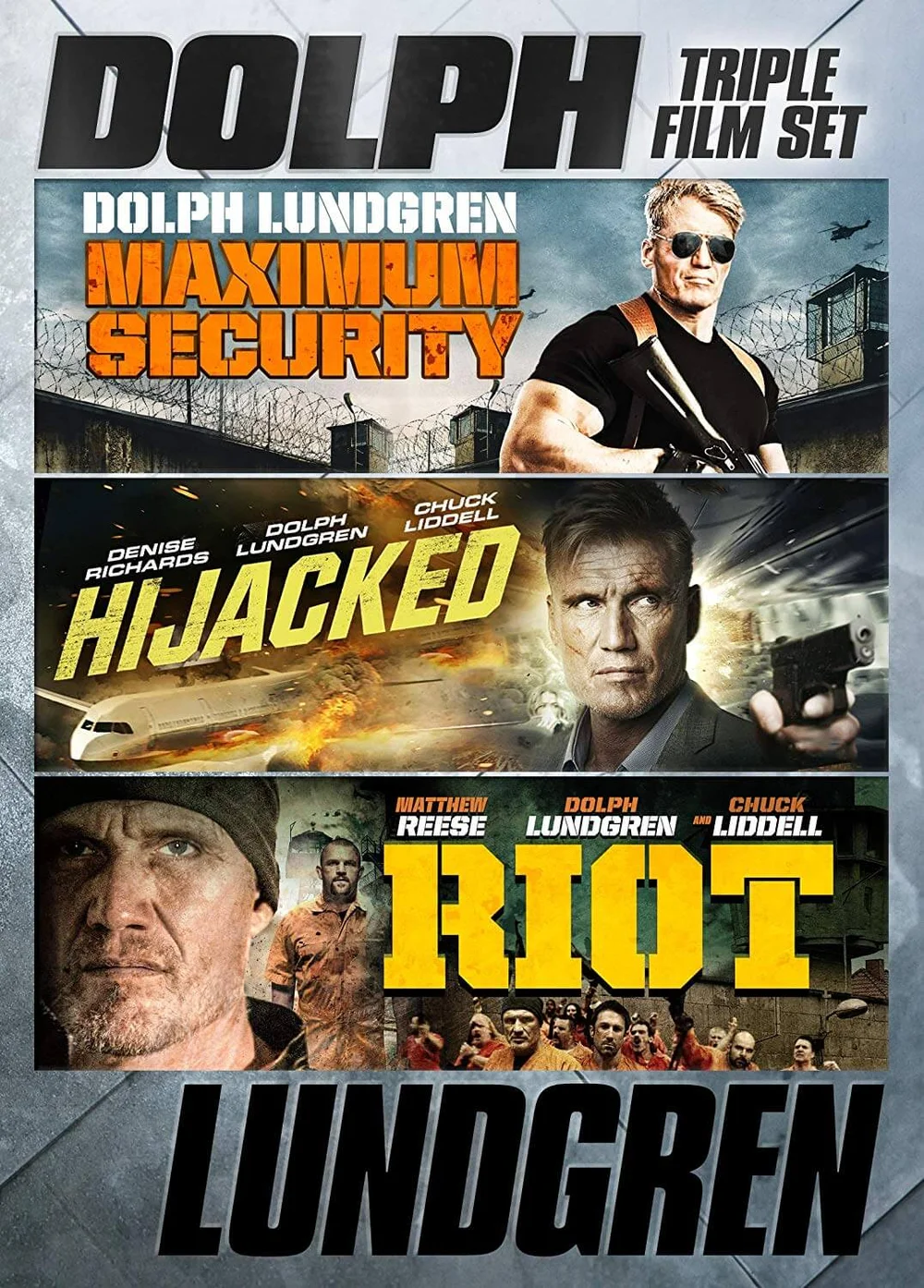 Dolph Lundgren Triple Film Set Afbeelding 1