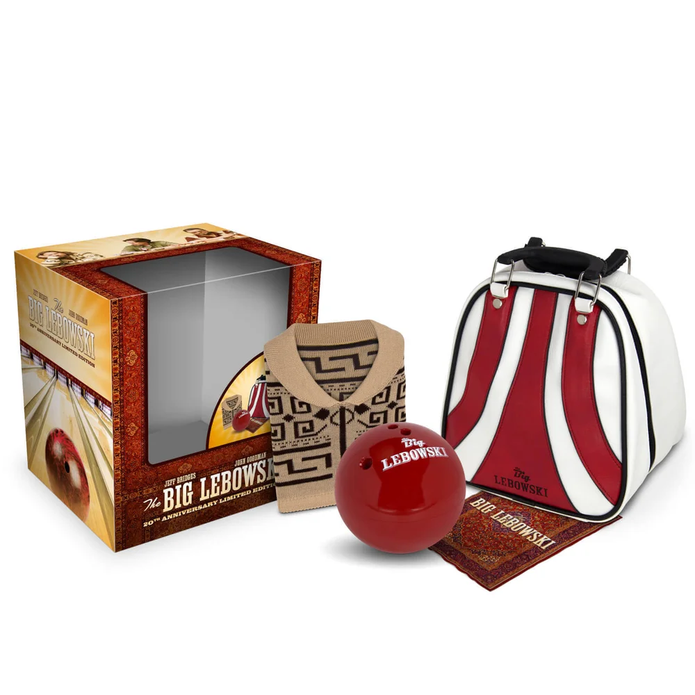 The Big Lebowski: Incl Bowling Bag & Ball, Sweater - Zavvi Exclusive 4K Ultra HD & Blu-ray Steelbook Afbeelding 1