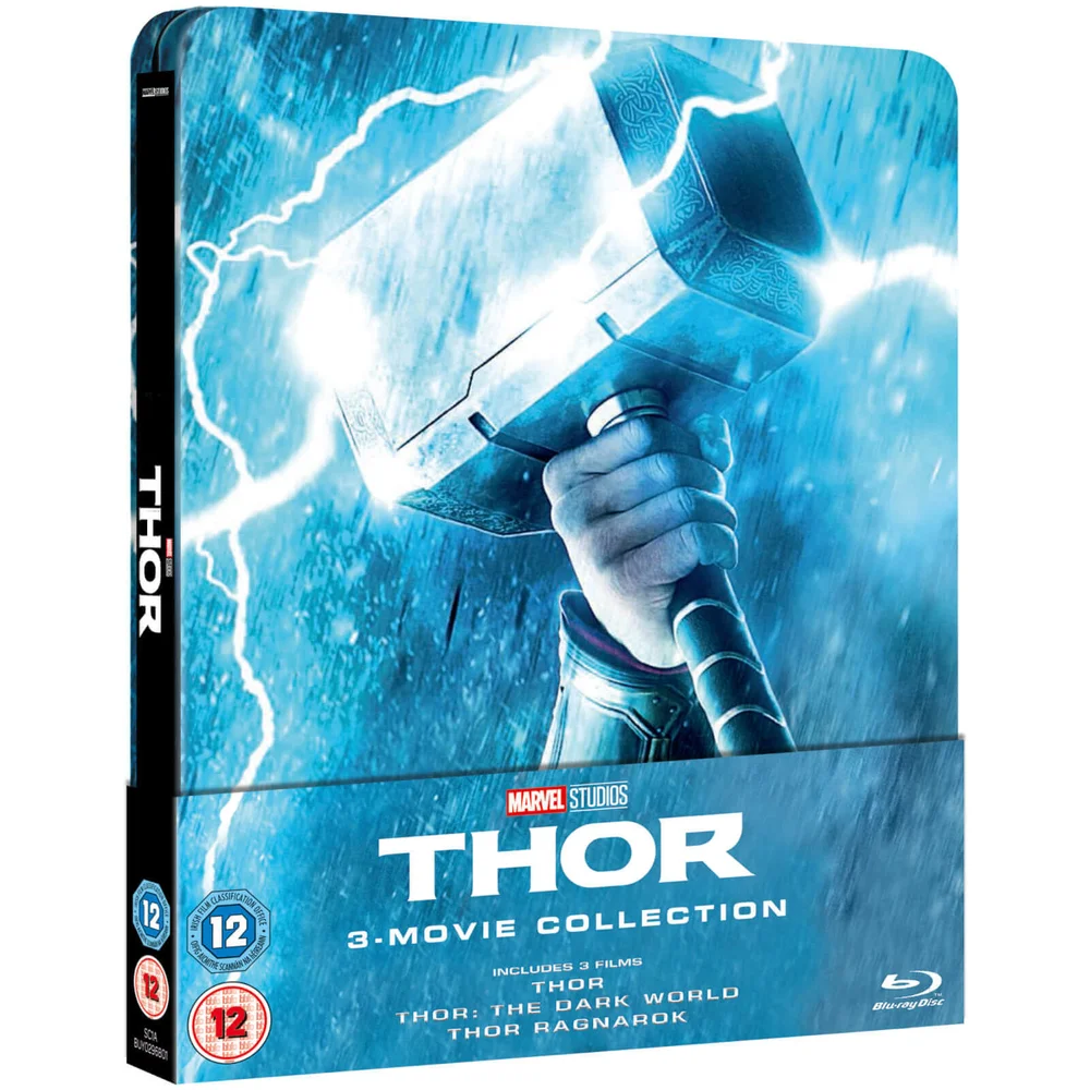 Thor 1-3 Collection - Zavvi Exclusive Steelbook Afbeelding 1