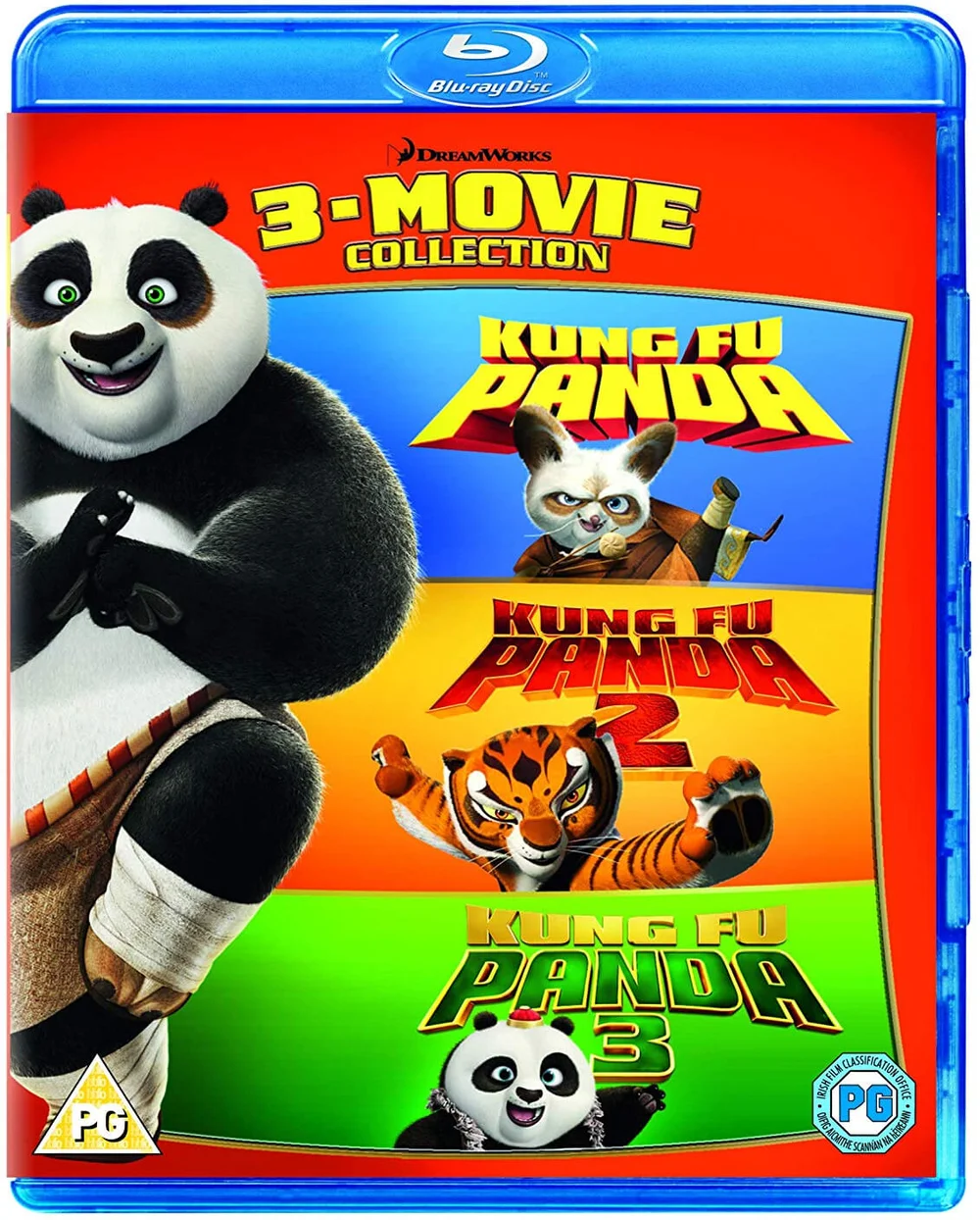 Kung Fu Panda 1-3 Box Set - 2018 Artwork Refresh Afbeelding 1