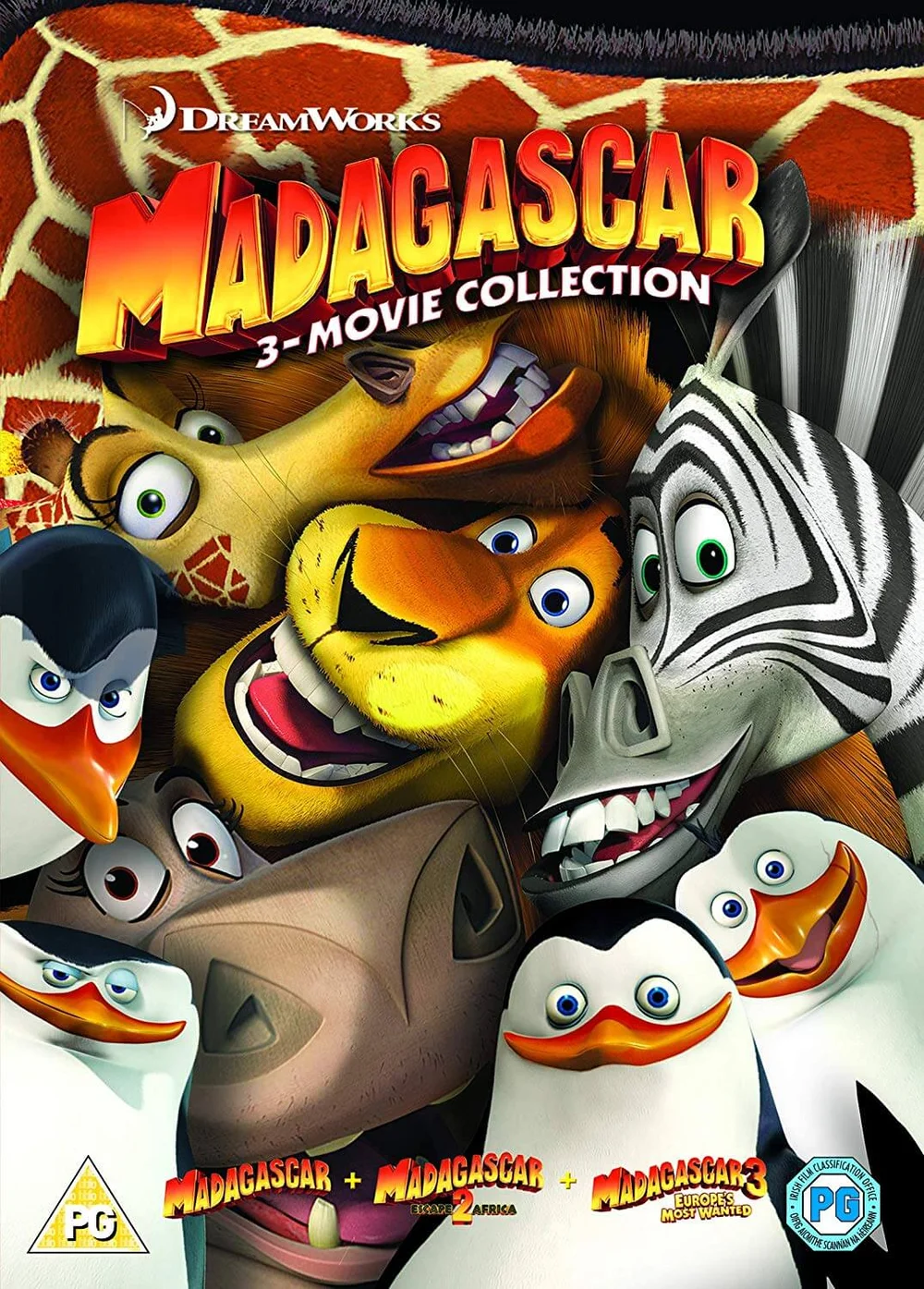Madagascar (2005)/ Madagascar 2: The Lost Island/ Madagascar 3 - 2018 Artwork Refresh Afbeelding 1