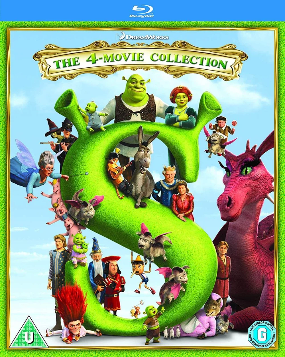 Shrek 1-4 Boxset - 2018 Artwork Refresh Afbeelding 1