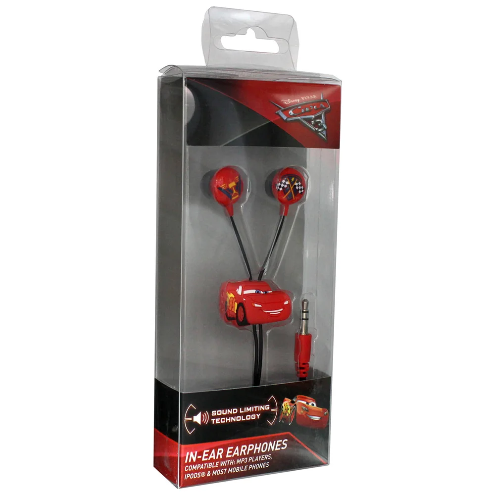 Disney Cars 3 Lightning McQueen Earphones Afbeelding 1