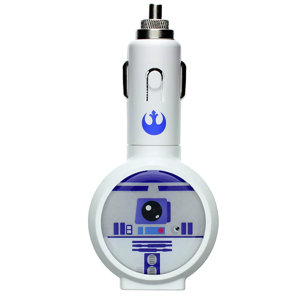 Star Wars R2D2 Dual Port Car Charger Afbeelding 1