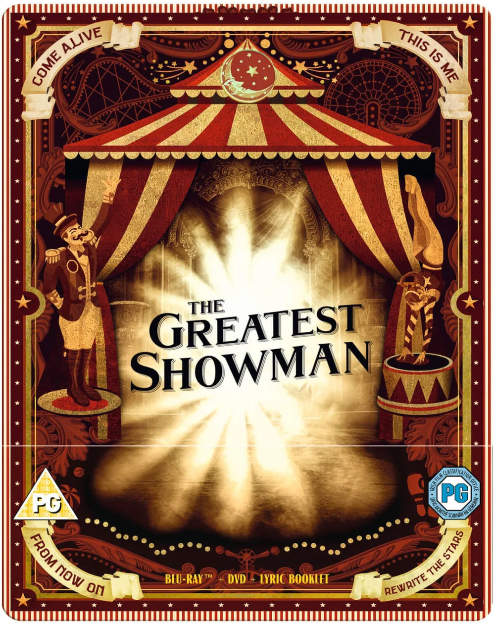 The Greatest Showman - Zavvi Exclusive Limited Edition Steelbook Afbeelding 1
