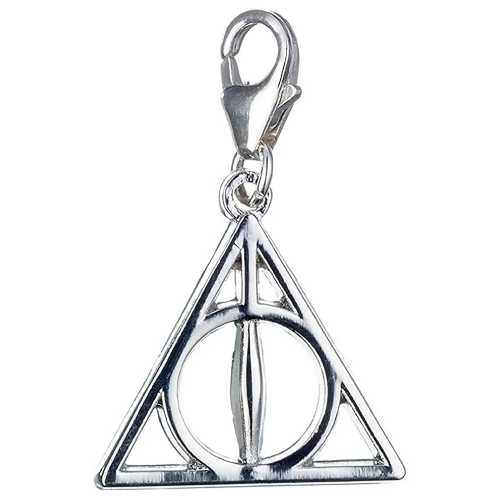 Harry Potter Sterling Silver Deathly Hallows Clip on Charm Afbeelding 1