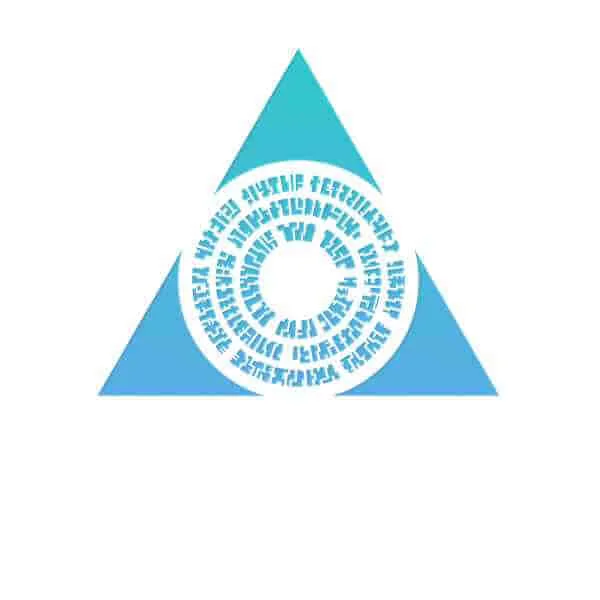 Magic The Gathering Azorius Symbol T-Shirt - Wit