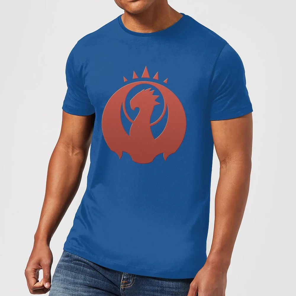 Magic The Gathering Izzet Symbol T-Shirt - Blauw - S - Royal Blue Afbeelding 1