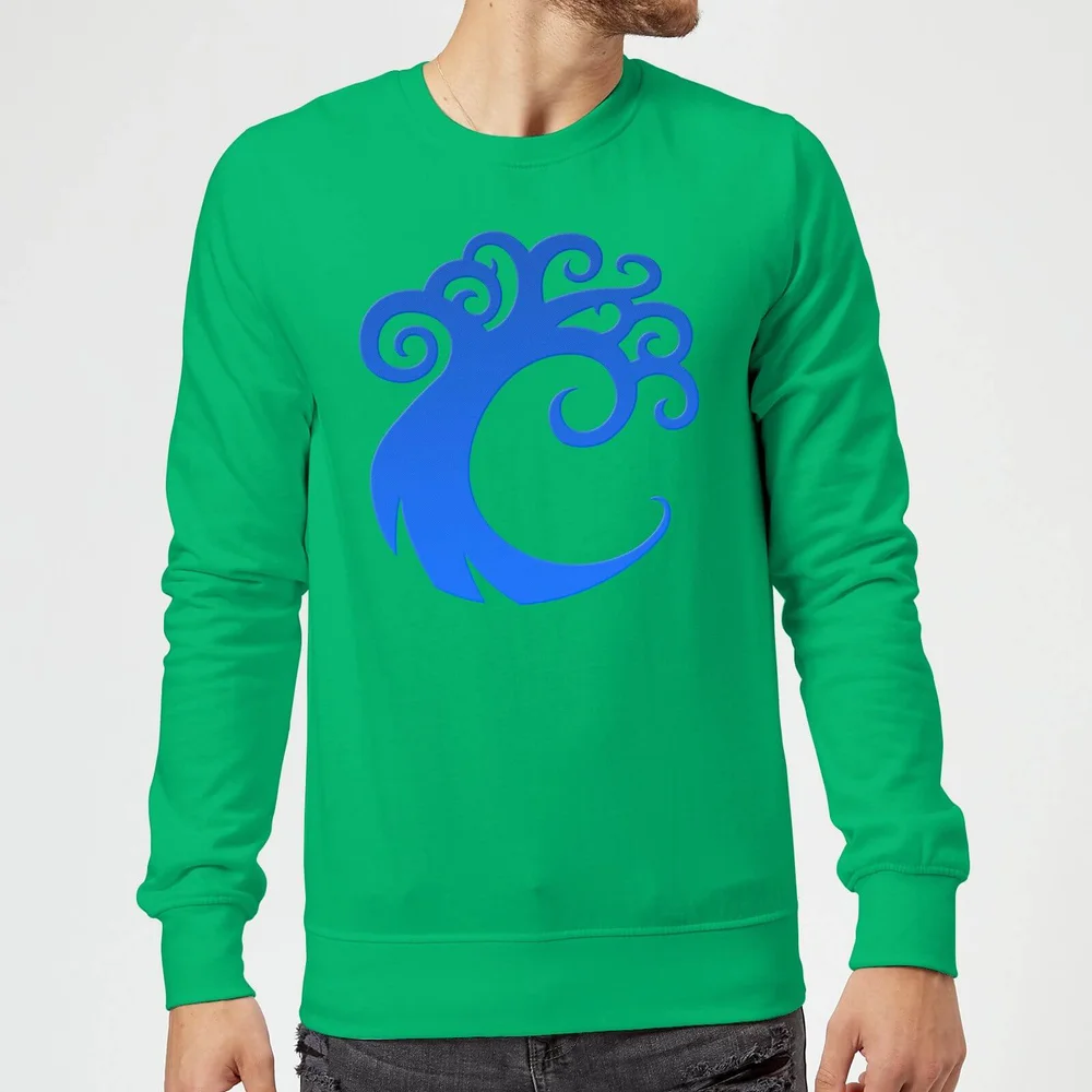 Magic The Gathering Simic Symbol Trui - Groen - S - Kelly Green Afbeelding 1