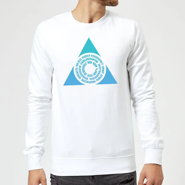 Magic The Gathering Azorius Symbol Trui - Wit