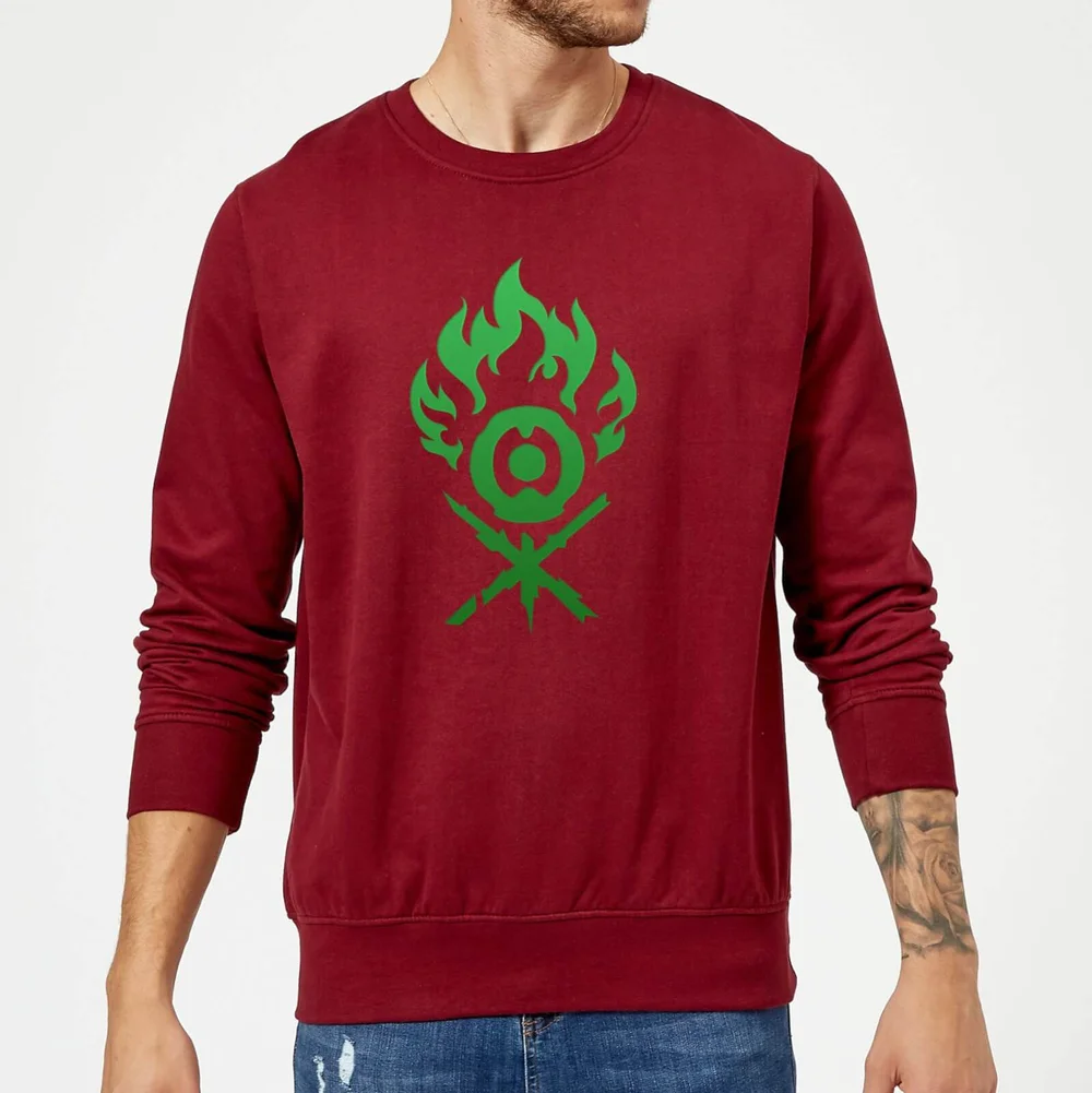 Magic The Gathering Gruul Symbol Trui - Wijnrood - S - Burgundy Afbeelding 1
