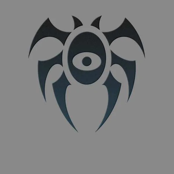 Magic The Gathering Dimir Symbol Trui - Grijs