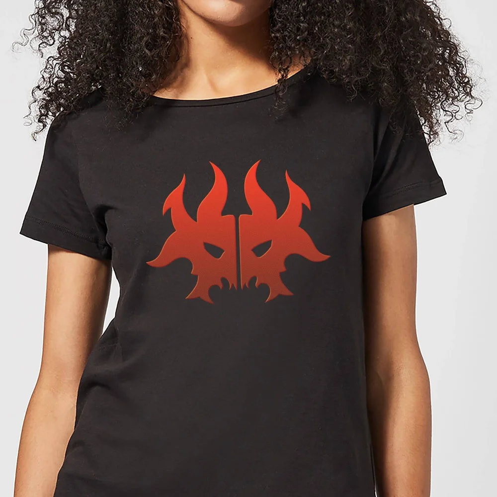 Magic The Gathering Rakdos Symbol Dames T-Shirt - Zwart - S - Zwart Afbeelding 1