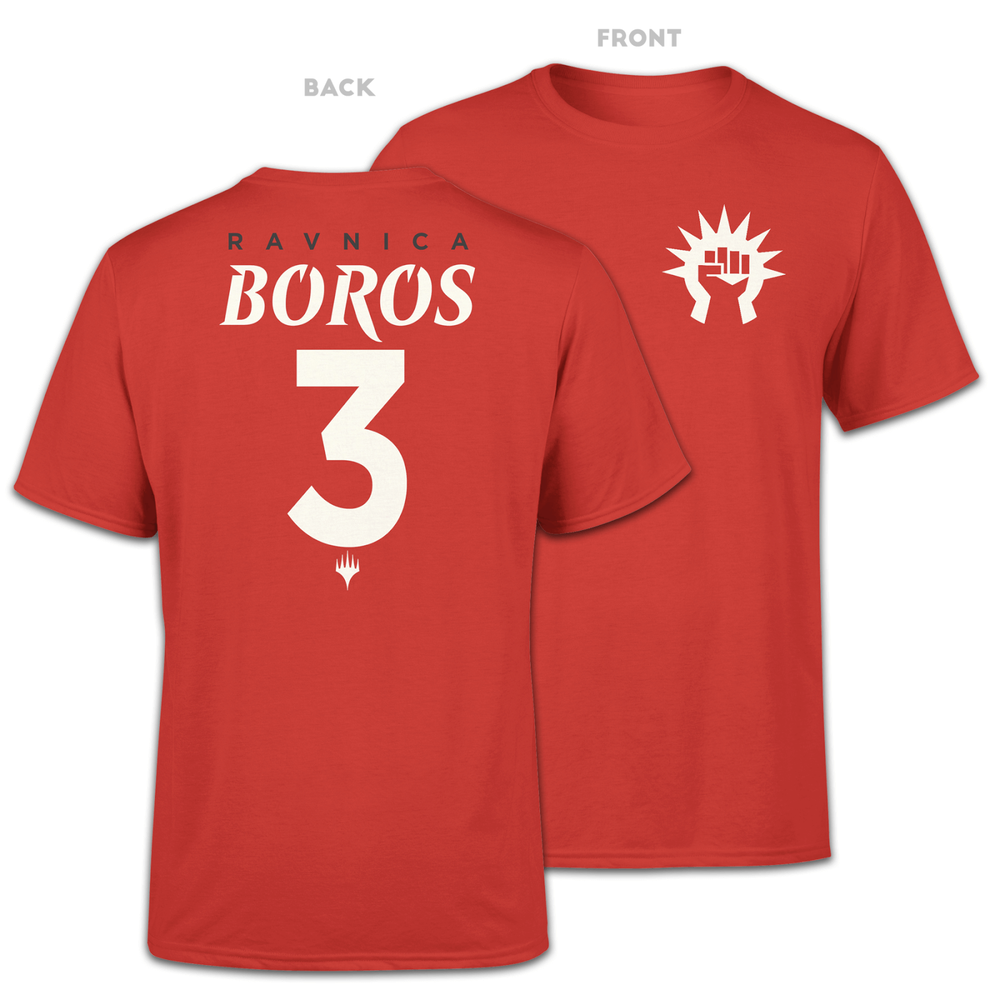 Magic The Gathering Boros Sports T-Shirt - Rood - S - Rood Afbeelding 1