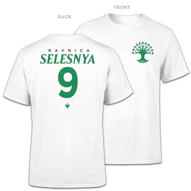 Magic The Gathering Selesnya Sports T-Shirt - Wit
