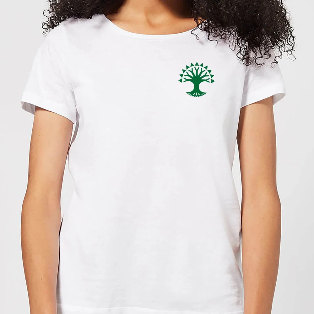 Magic The Gathering Selesnya Sports Dames T-Shirt - Wit - XS - Wit Afbeelding 1
