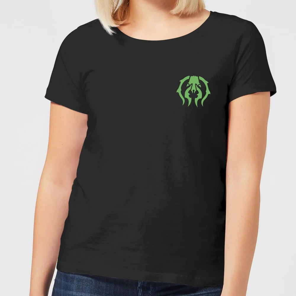 Magic The Gathering Golgari Sports Dames T-Shirt - Zwart - XS - Zwart Afbeelding 1