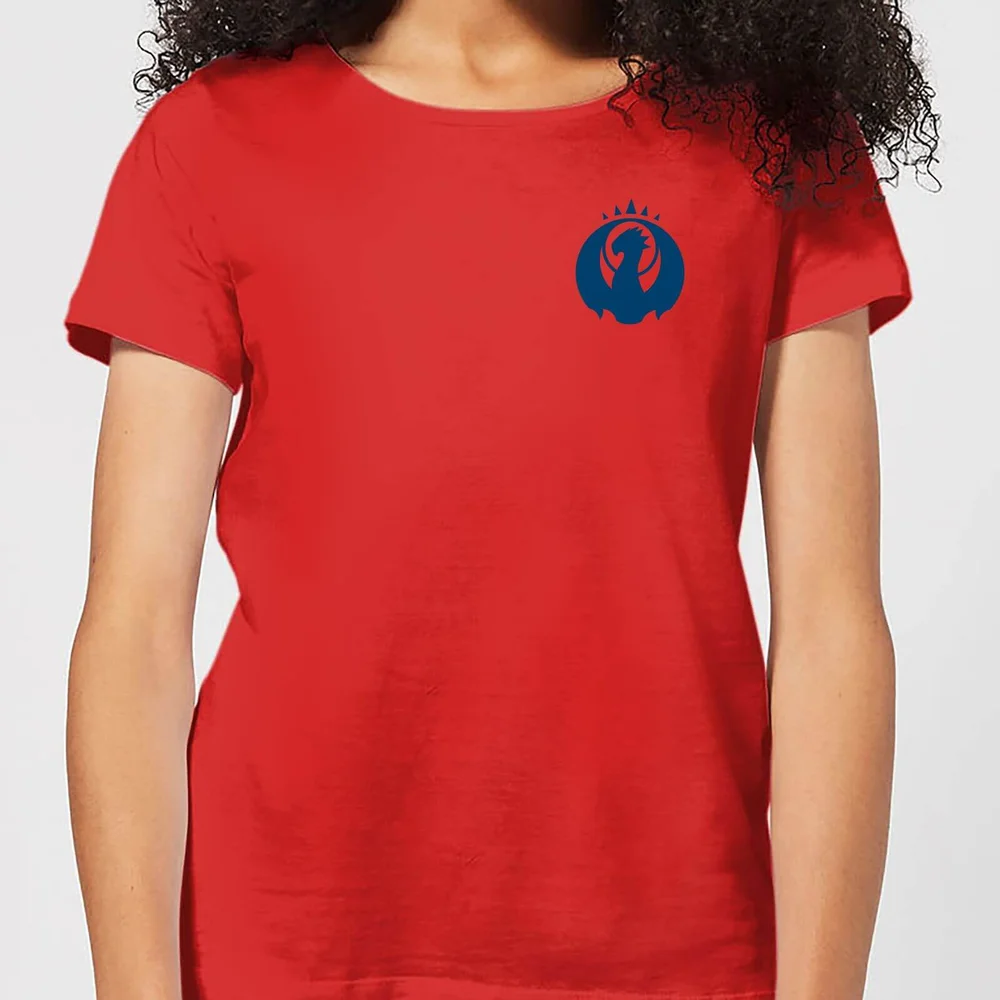 Magic The Gathering Izzet Sports Dames T-Shirt - Rood - S - Rood Afbeelding 1