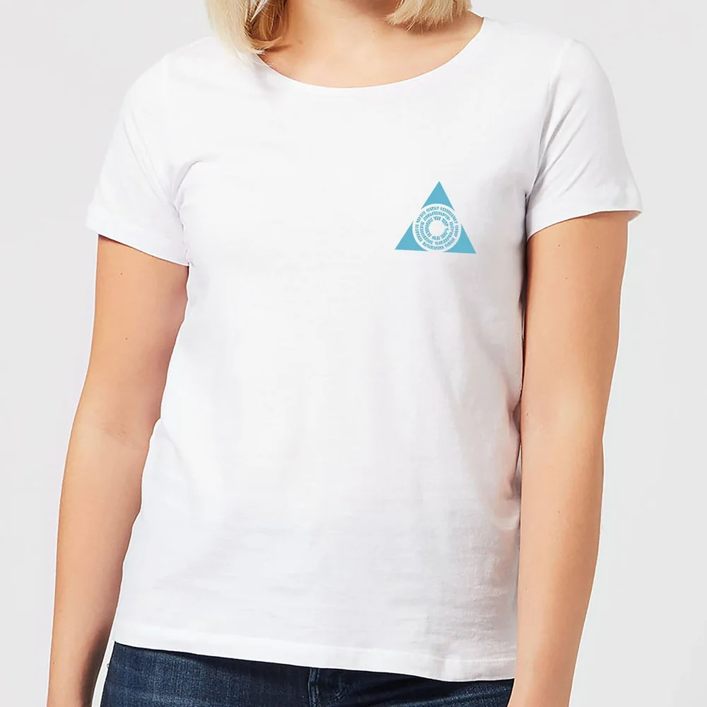 Magic The Gathering Azorius Sports Dames T-Shirt - Wit - XS - Wit Afbeelding 1