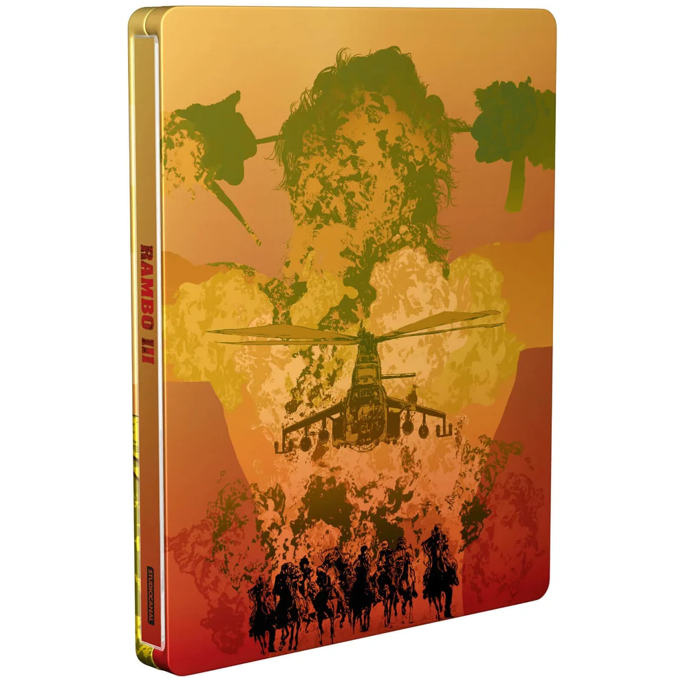 Rambo Part III - Zavvi Exclusive (Blu-Ray & 4K Ultra HD) - Steelbook Afbeelding 1