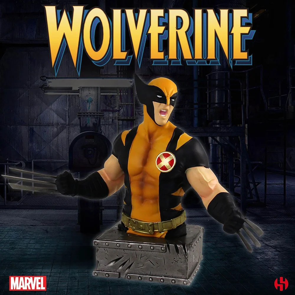 Semic Marvel Resin Bust Wolverine 15 cm Afbeelding 1