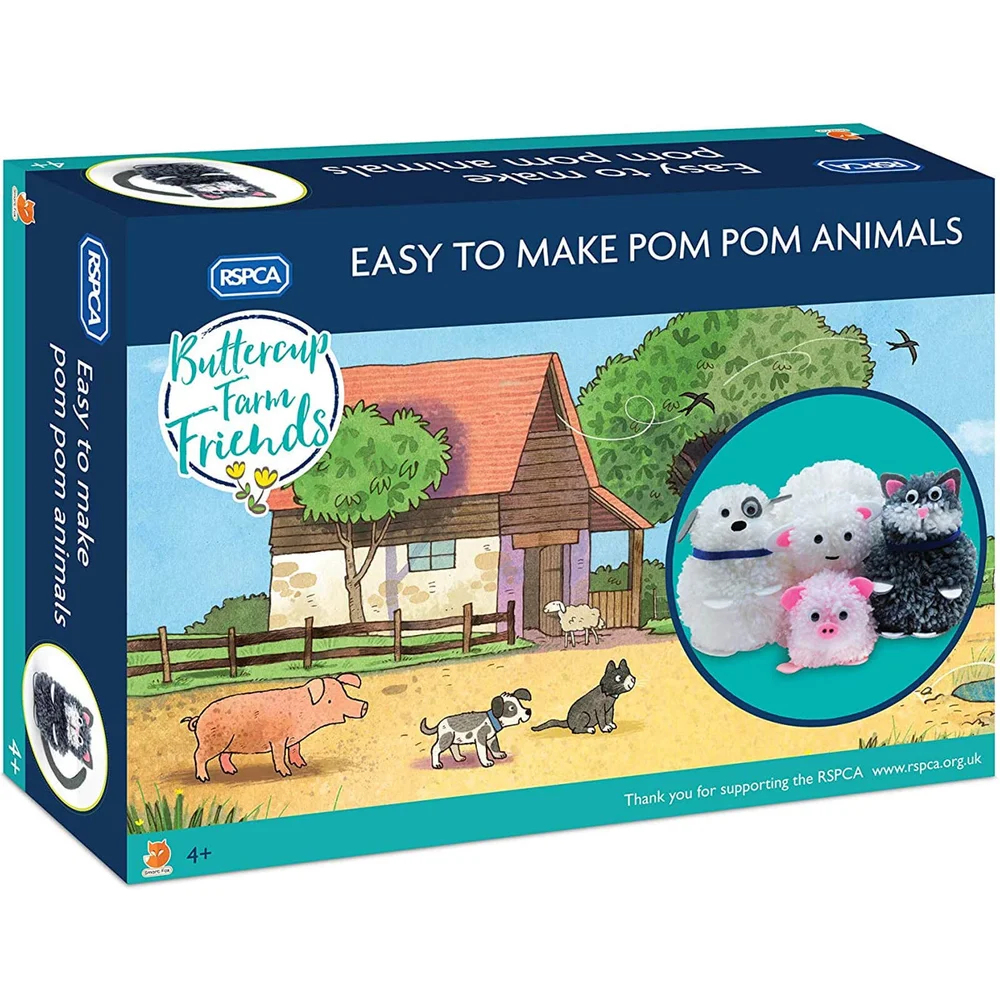 RSPCA Easy to Make Pom Pom Animals Afbeelding 1