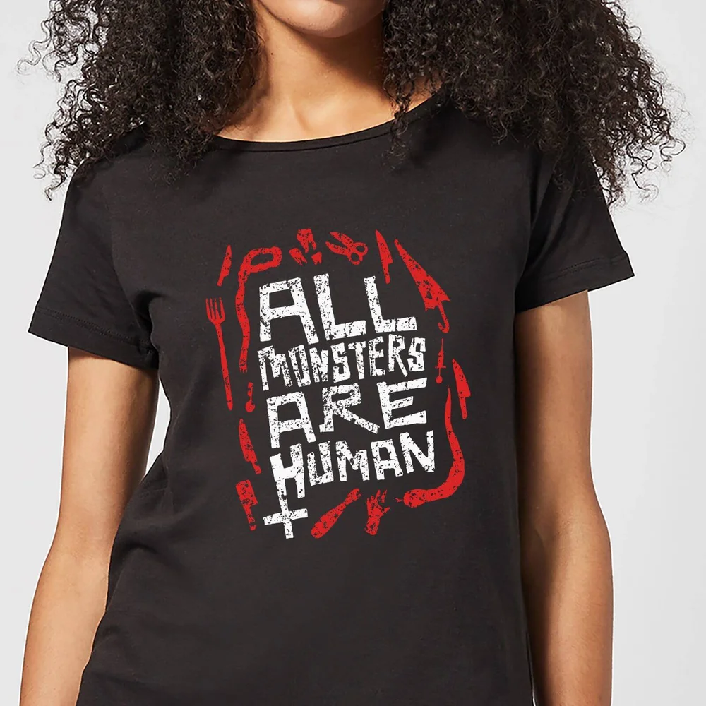 American Horror Story All Monsters Are Human Tools Dames T-shirt - Zwart - XS - Zwart Afbeelding 1
