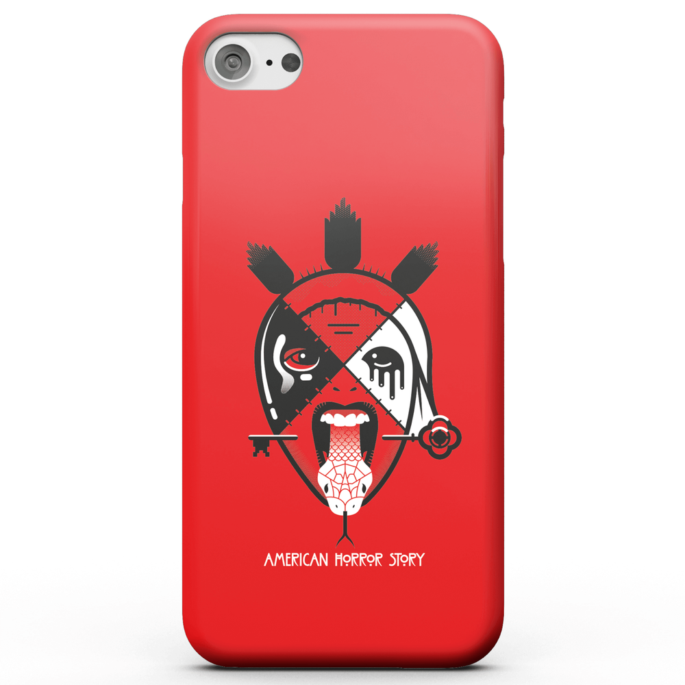 American Horror Story Faces Of Evil Telefoonhoesje (Samsung & iPhone) - iPhone 5/5s - Snap case - mat Afbeelding 1