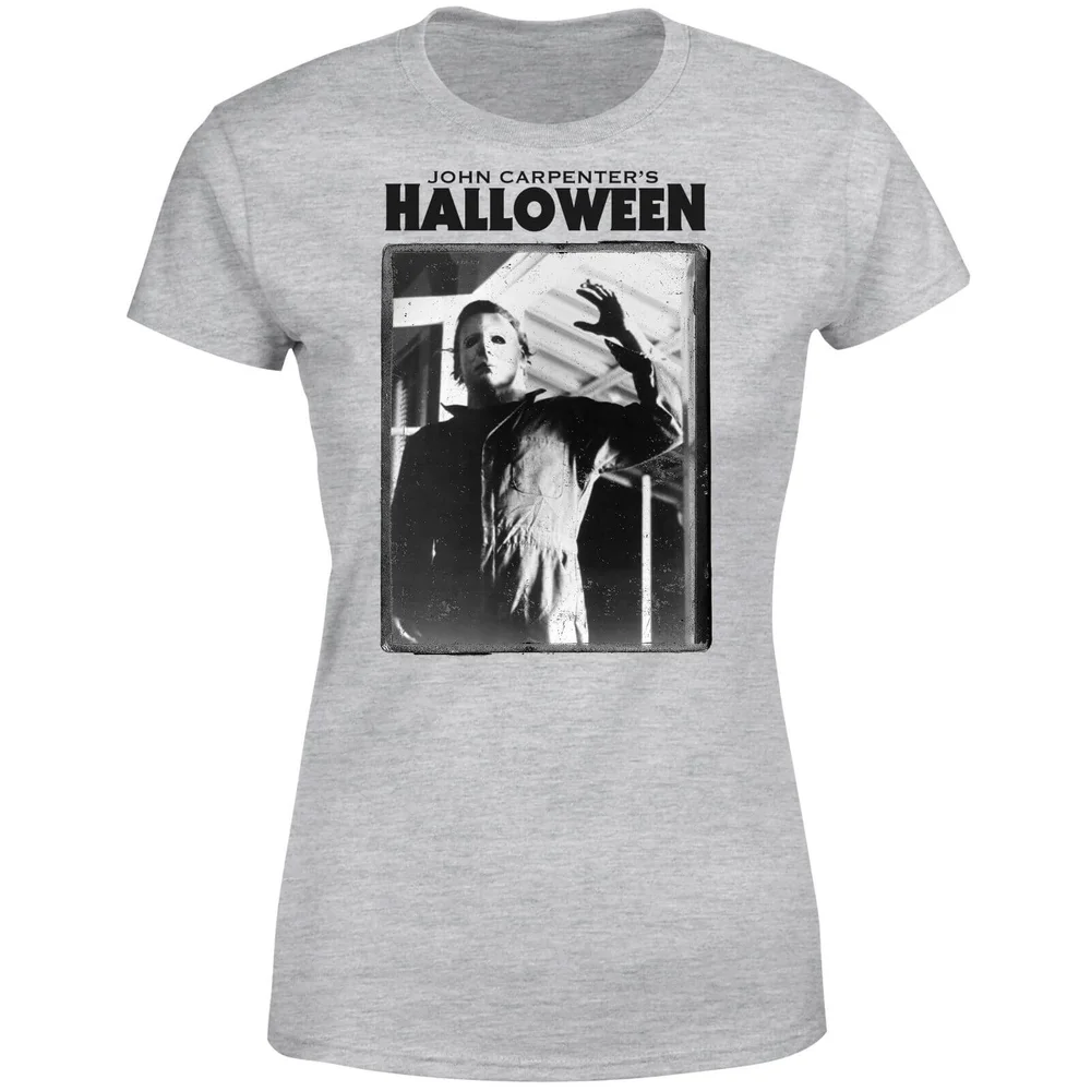 Halloween Framed Mike Myers Dames T-shirt - Grijs - M Afbeelding 1