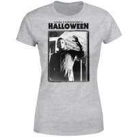 Halloween Framed Mike Myers Dames T-shirt - Grijs