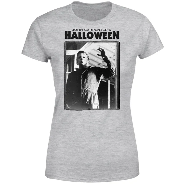 Halloween Framed Mike Myers Dames T-shirt - Grijs