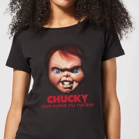 Chucky Friends Till The End Dames T-shirt - Zwart - undefined undefined