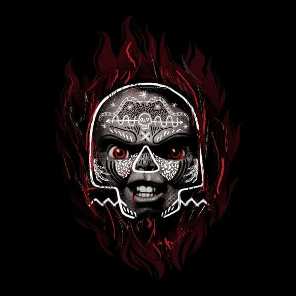 Chucky Voodoo trui - Zwart