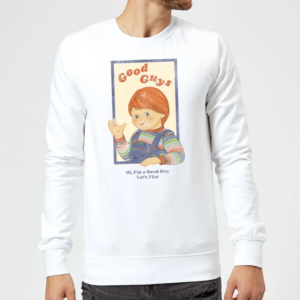 Chucky Good Guys Retro trui - Wit - S Afbeelding 1