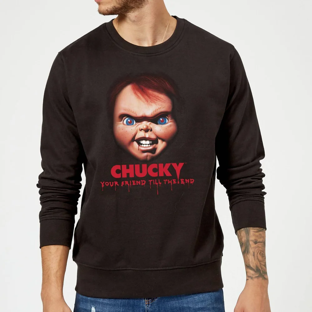 Chucky Friends Till The End trui - Zwart - S Afbeelding 1