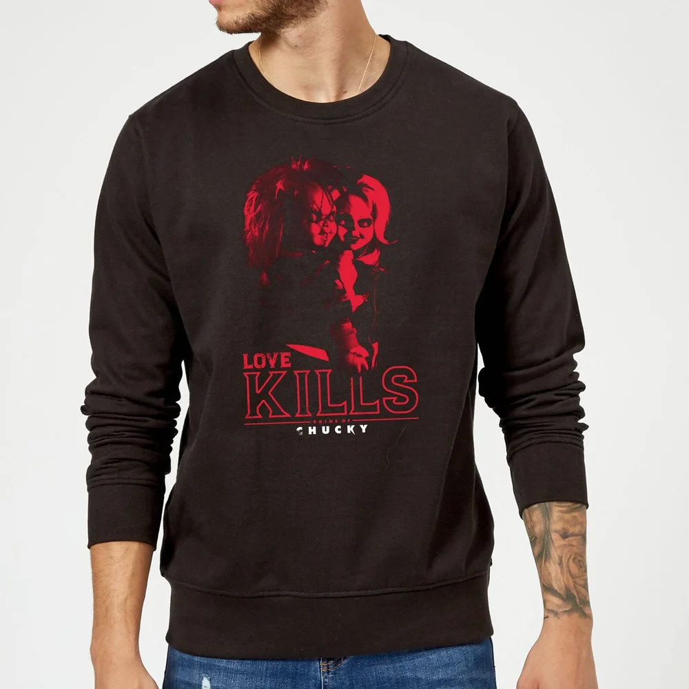Chucky Love Kills trui - Zwart - M Afbeelding 1