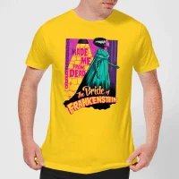 Universal Monsters Retro Bride Of Frankenstein T-shirt - Geel - undefined undefined