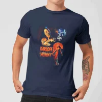 Universal Monsters The Mummy Vintage Poster T-shirt - Navy - undefined undefined