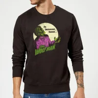 Universal Monsters The Wolfman Retro Trui - Zwart - undefined undefined