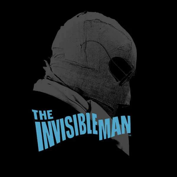 Universal Monsters The Invisible Man Greyscale Trui - Zwart