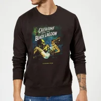 Universal Monsters Creature From The Black Lagoon Vintage Poster Trui - Zwart - undefined undefined