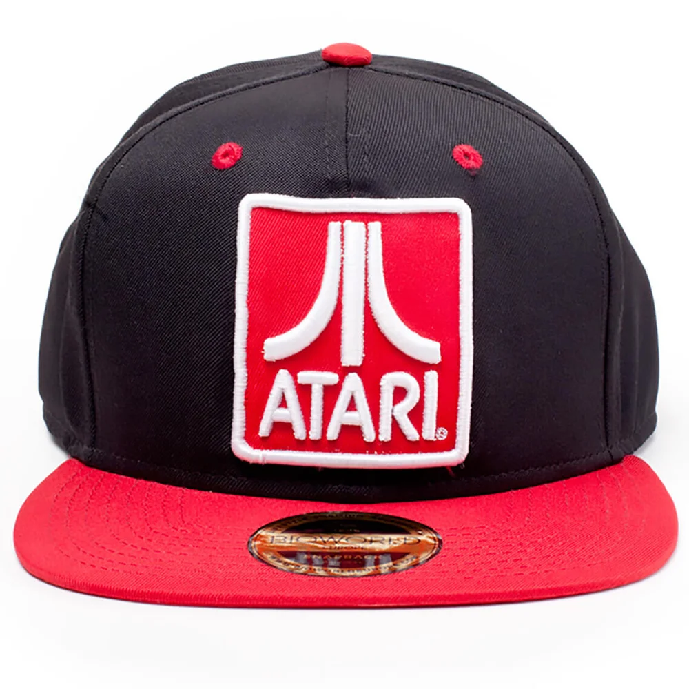 Atari Logo Badge Snapback - Black Afbeelding 1