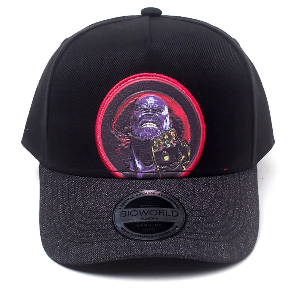 Marvel Avengers Men's Thanos Curved Bill Cap - Black Afbeelding 1
