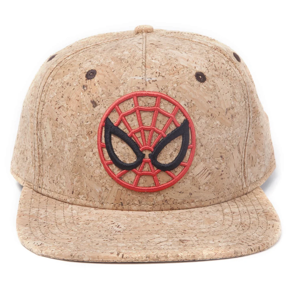 Marvel Ultimate Spider-Man Men's Spidey Cork Snapback Cap - Rust Afbeelding 1