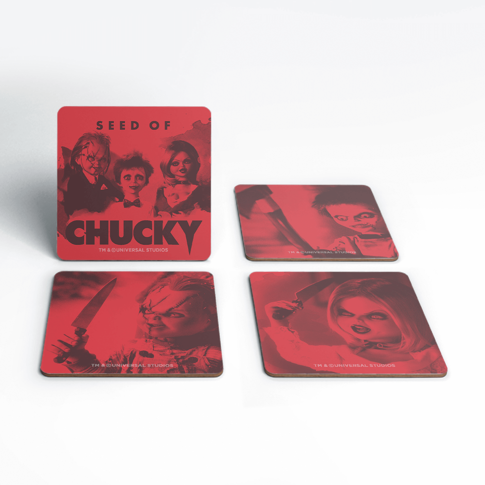 Chucky Family Coaster Set Afbeelding 1