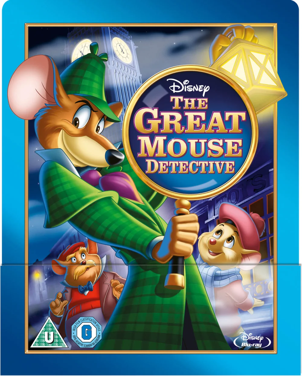 Basil The Great Mouse Detective - Zavvi Exclusive Limited Edition Steelbook (The Disney Collection #26) Afbeelding 1