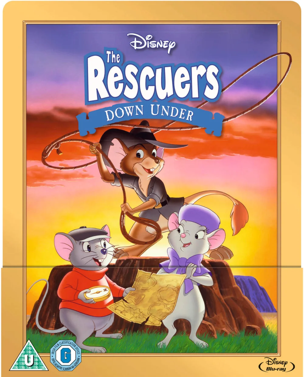 The Rescuers Down Under - Zavvi exclusive limited edition Steelbook (De Disney collectie #29) Afbeelding 1